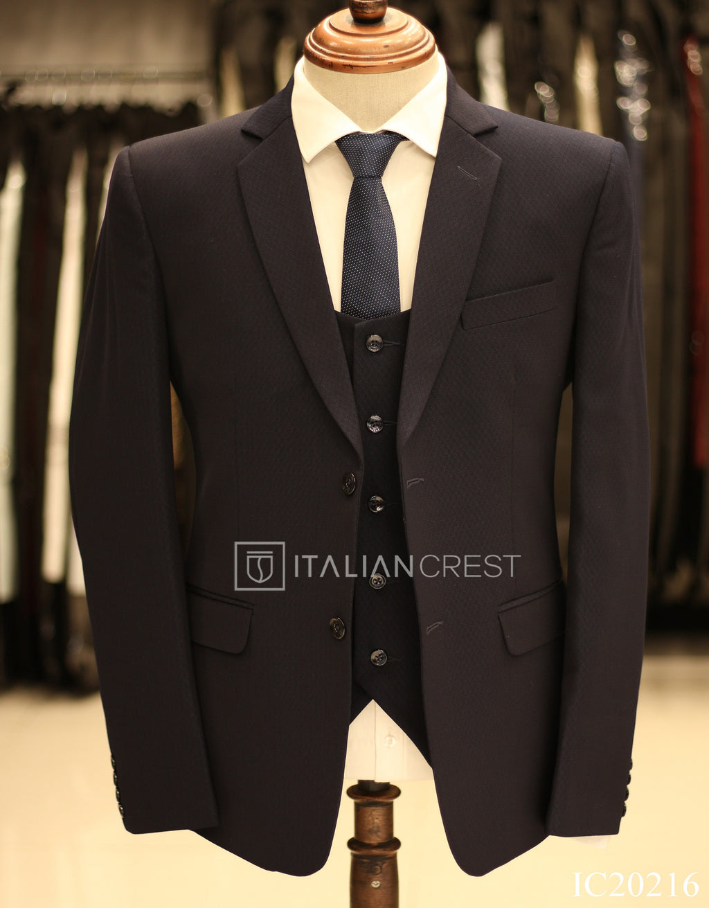 IC20216-3pc Notch Lapel Suits