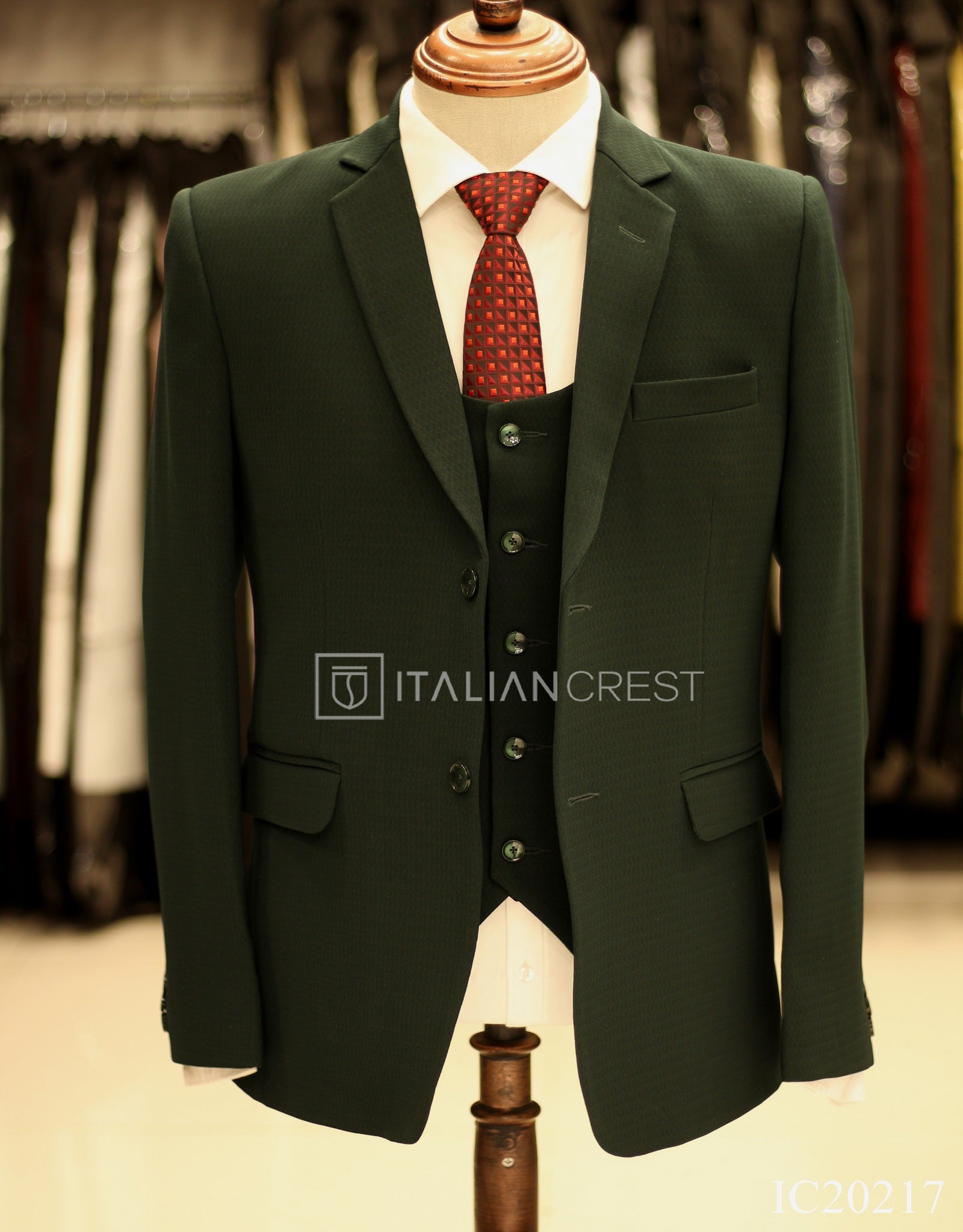 IC20217-3pc Notch Lapel Suits