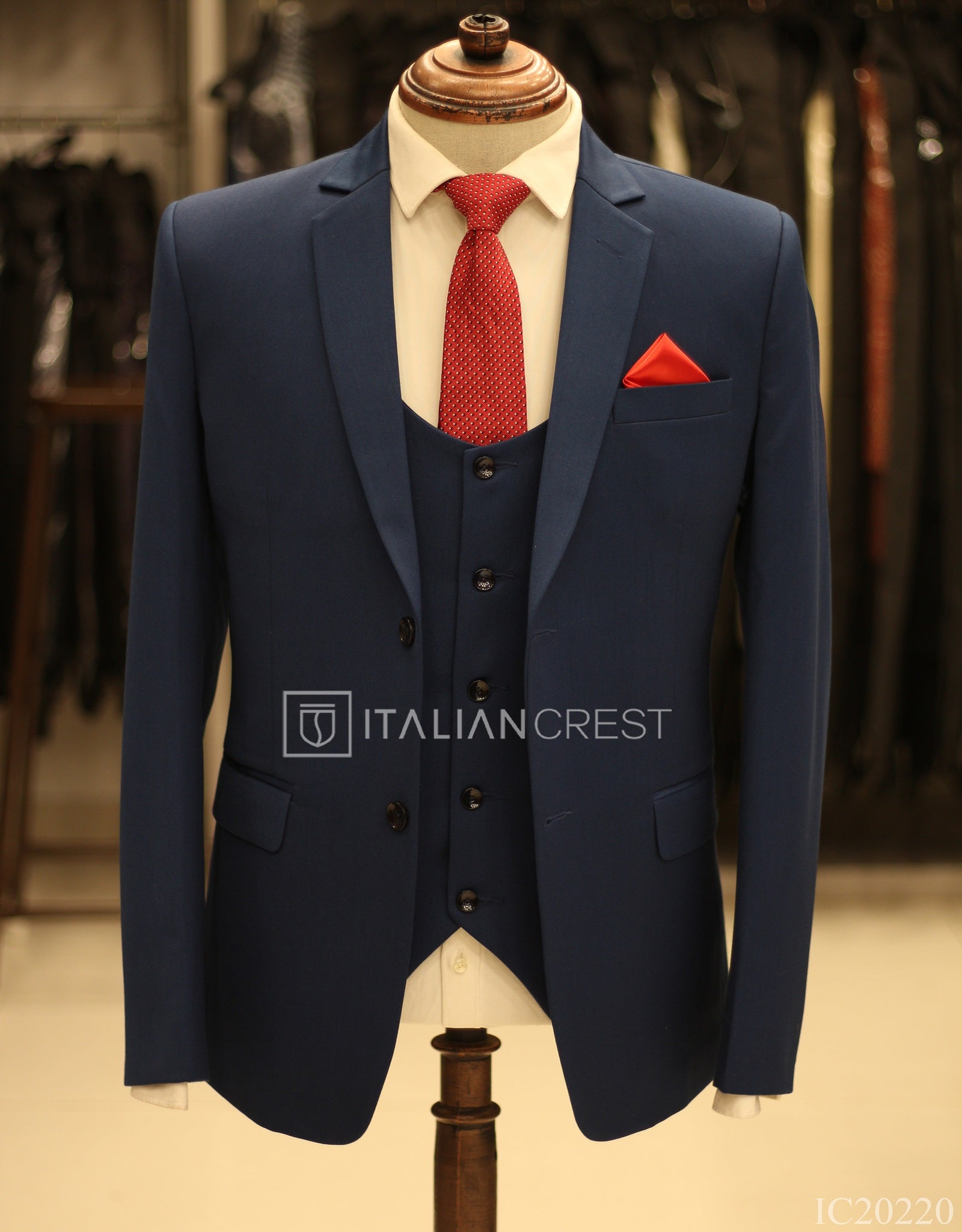 IC20220-3pc Notch Lapel Suits