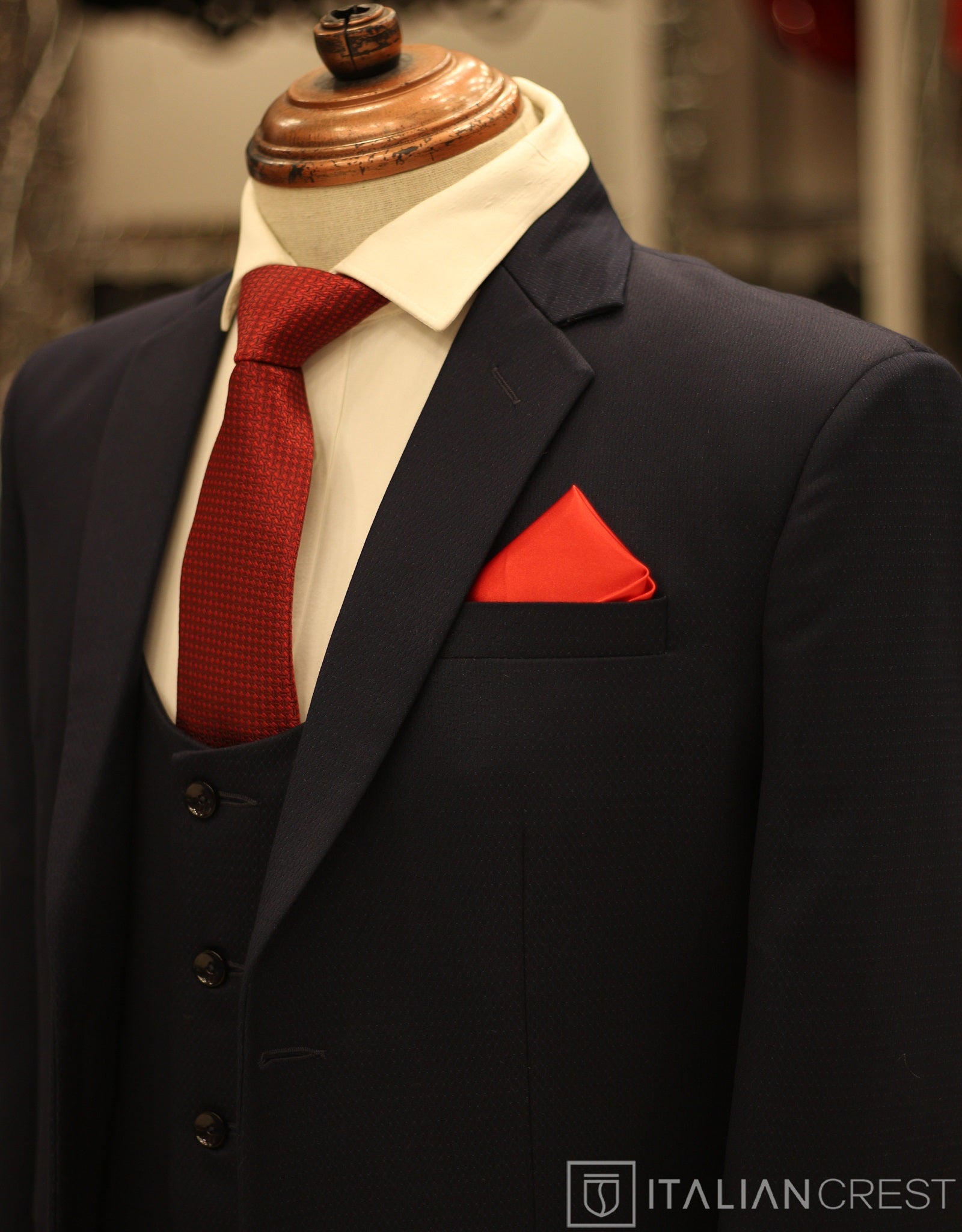 IC20221-3pc Notch Lapel Suits