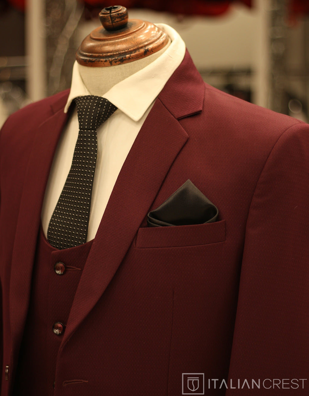 IC20222-3pc Notch Lapel Suits