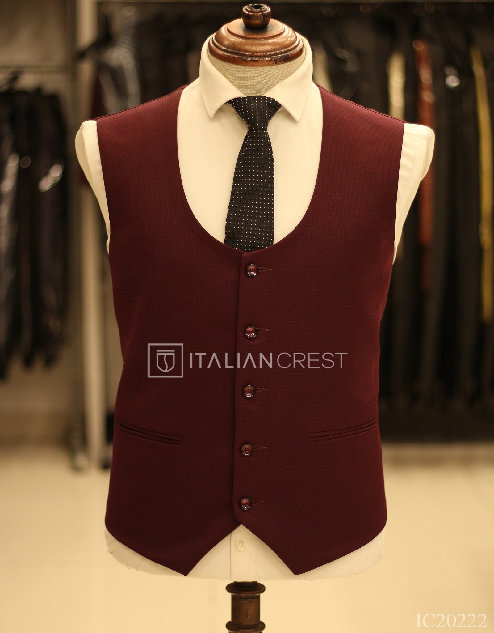 IC20222-3pc Notch Lapel Suits