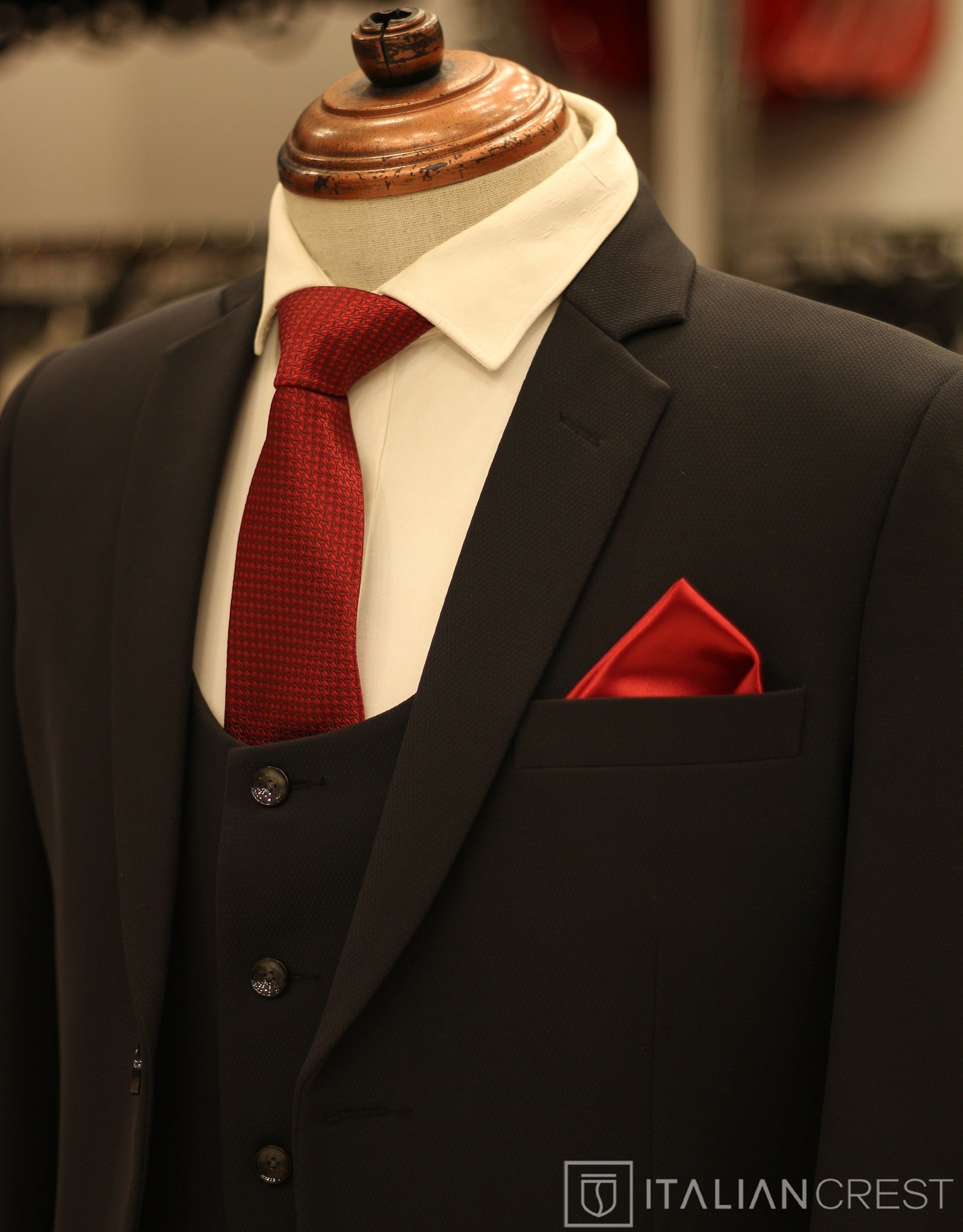 IC20223-3pc Notch Lapel Suits