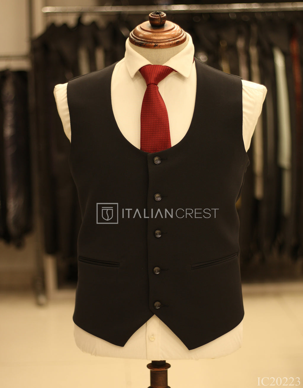 IC20223-3pc Notch Lapel Suits