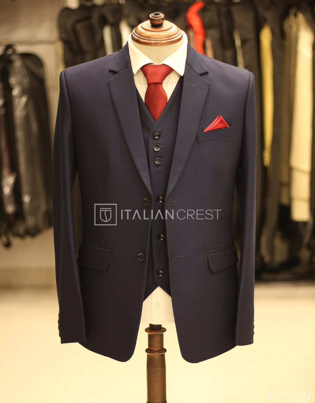 IC20226-3pc Notch Lapel Suits