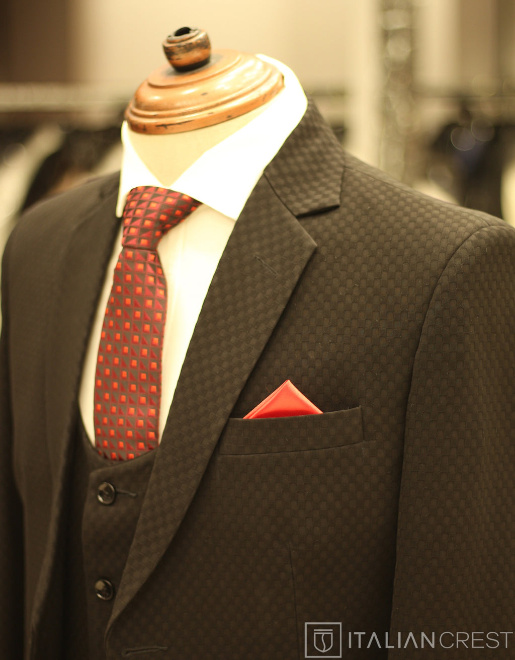 IC20229-3pc Notch Lapel Suits