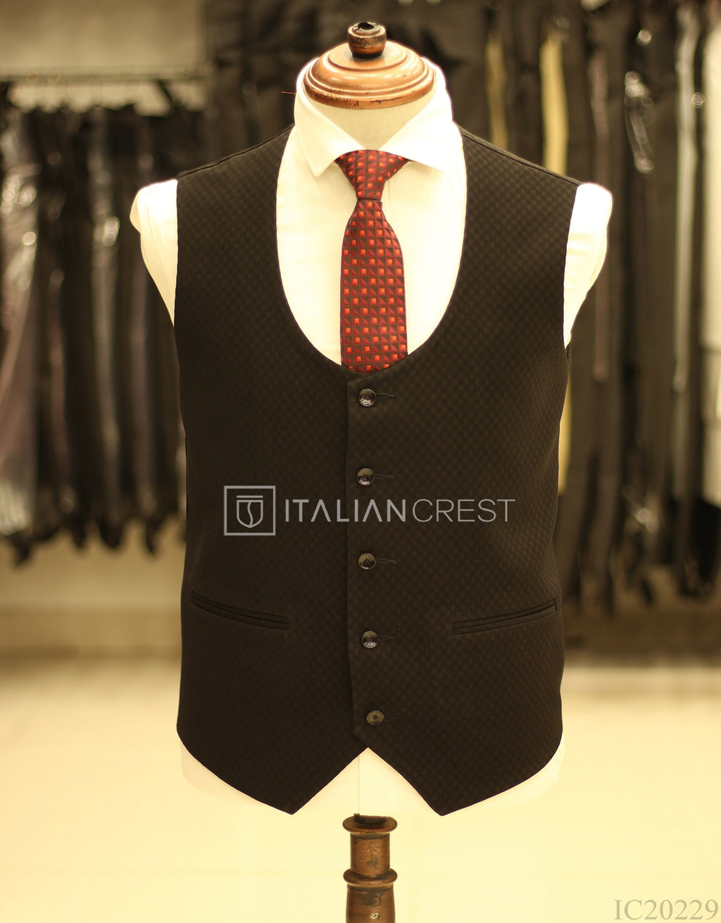 IC20229-3pc Notch Lapel Suits