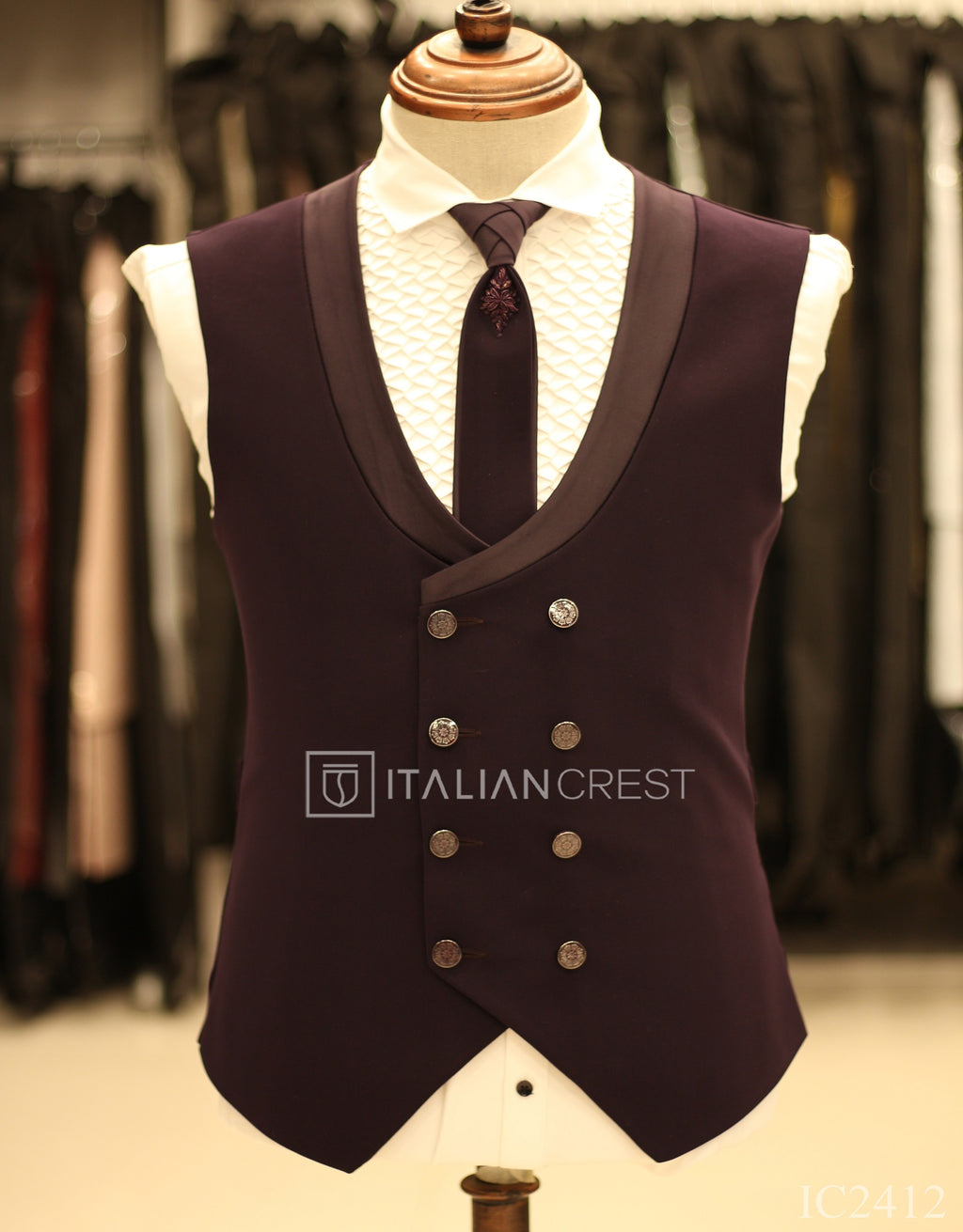 IC2412L-5pc Wedding Suits