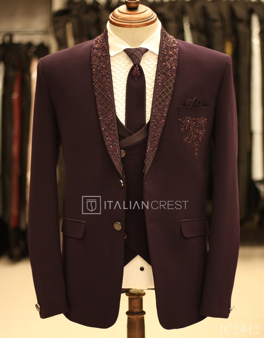 IC2412-5pc Wedding Suits