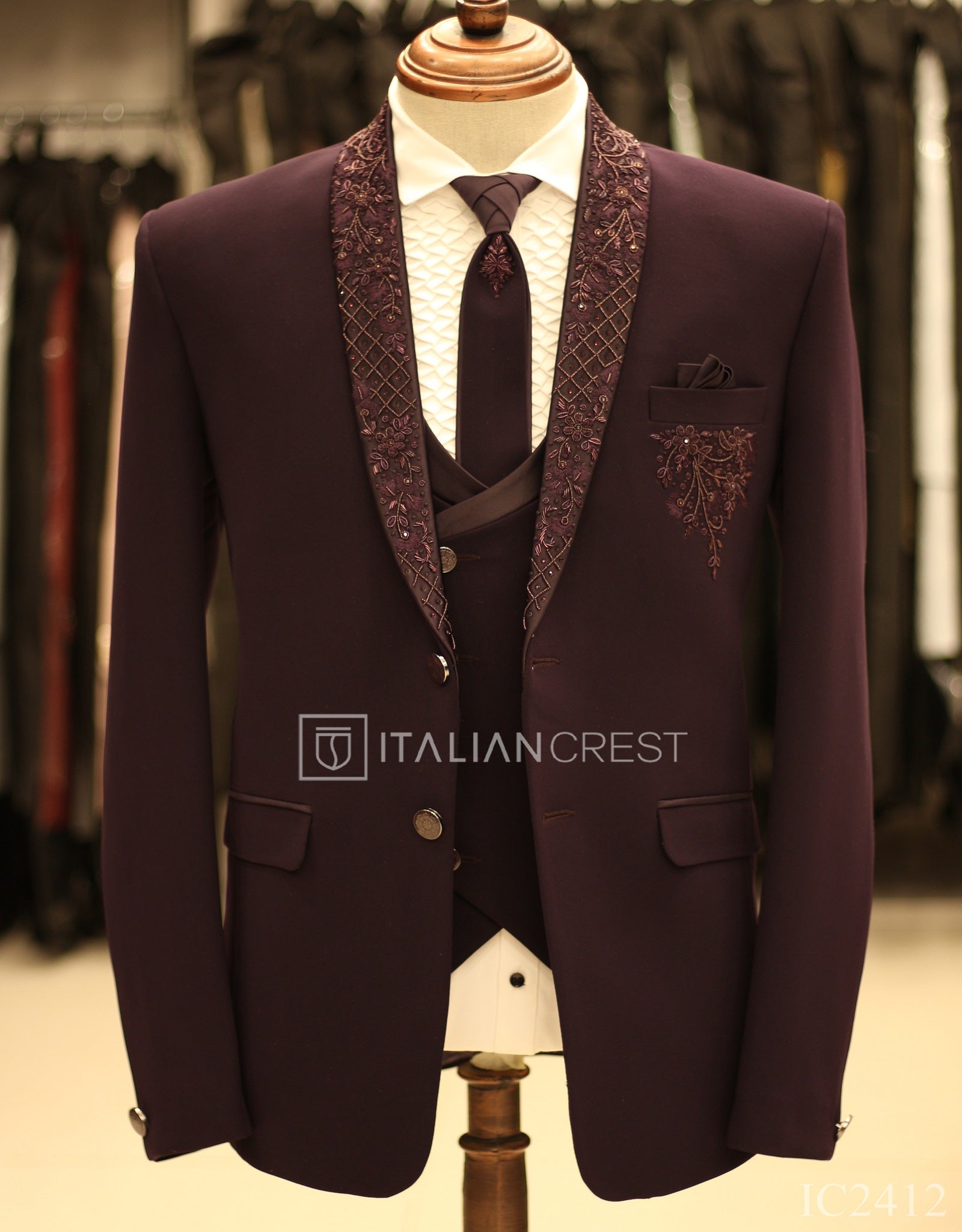 IC2412-5pc Wedding Suits