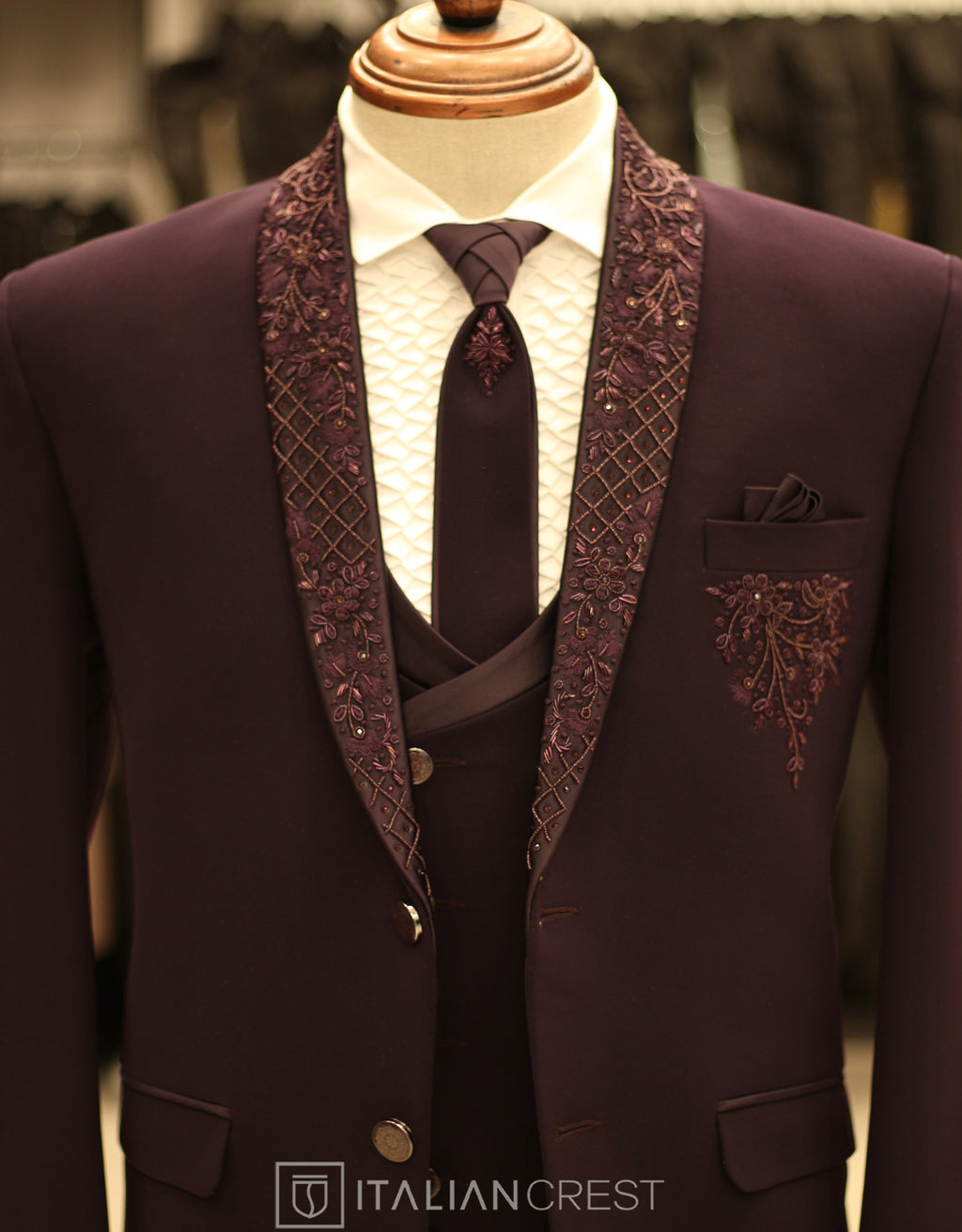 IC2412L-5pc Wedding Suits