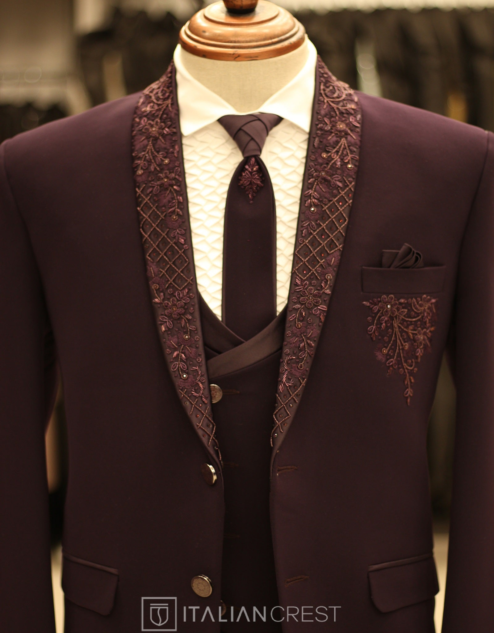 IC2412L-5pc Wedding Suits