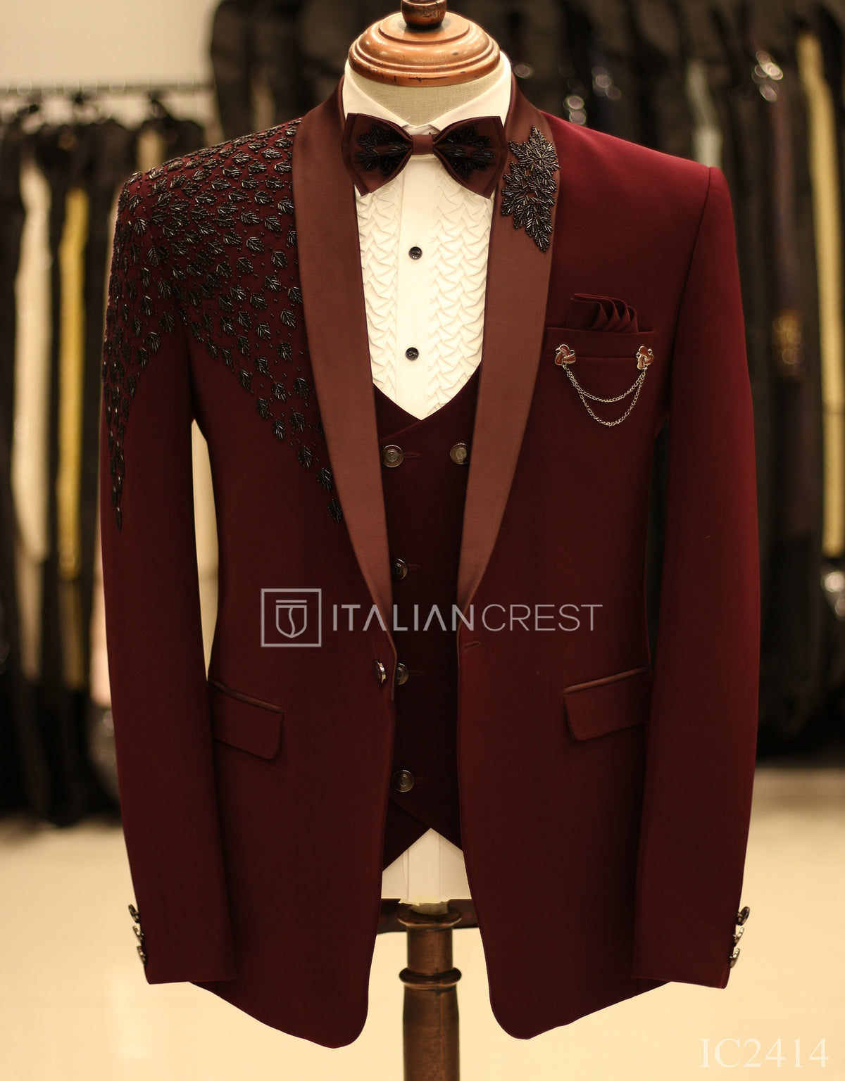 IC2414L-5pc Wedding Suits