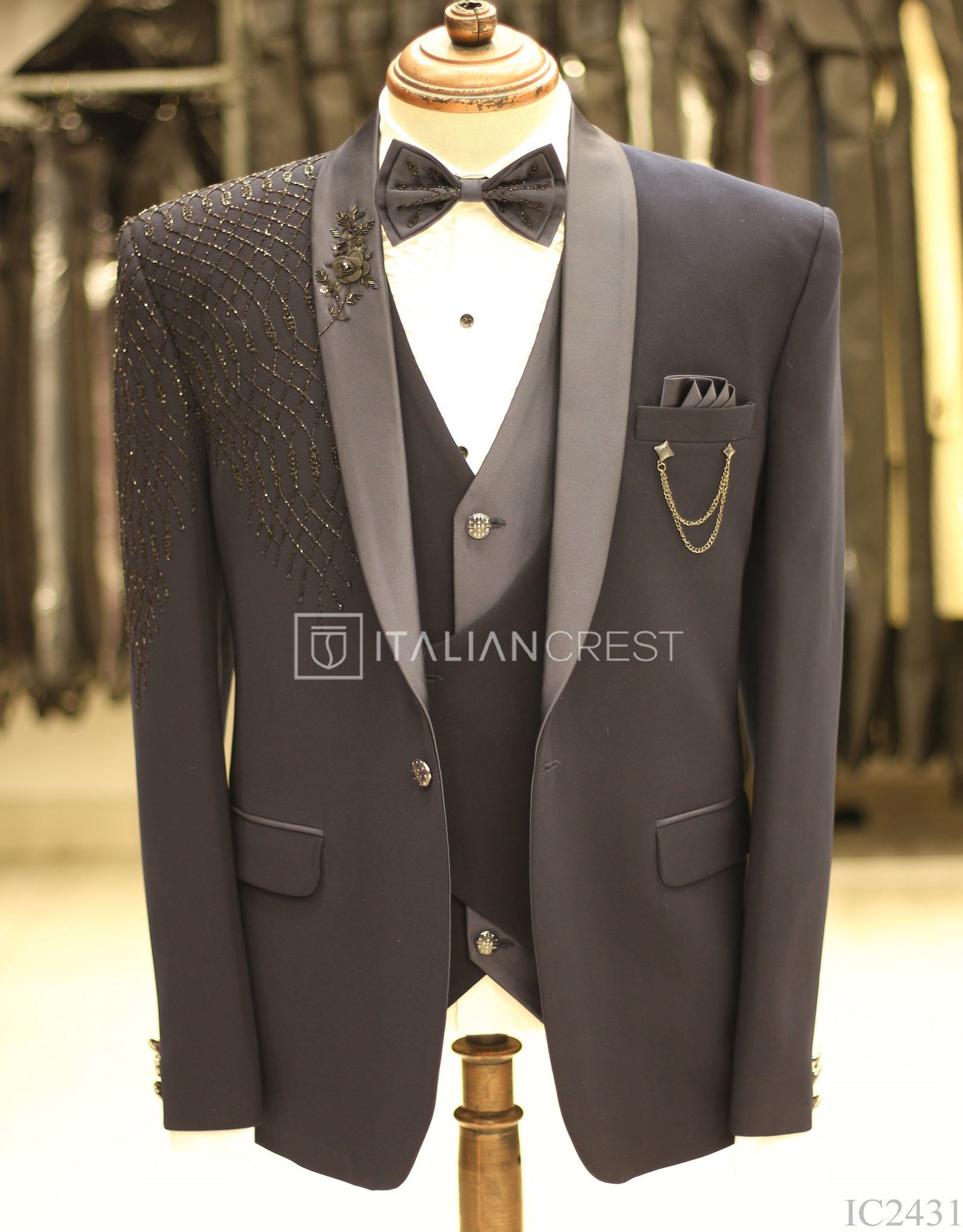 IC2431-5pc Wedding Suits