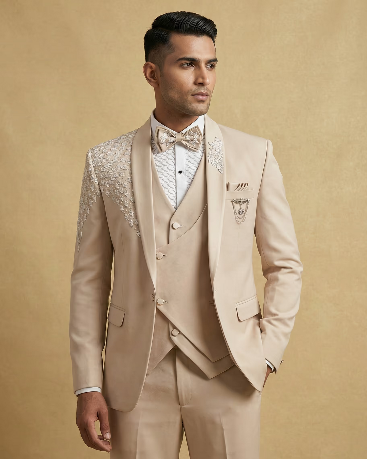 IC2438L-5pc Wedding Suits