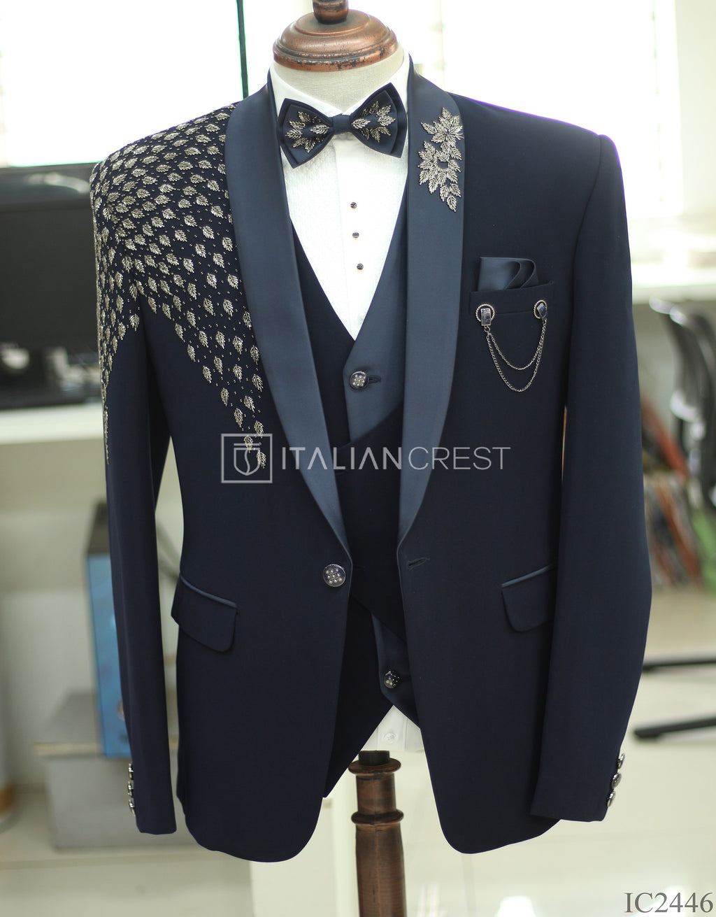IC2446-5pc Wedding Suits