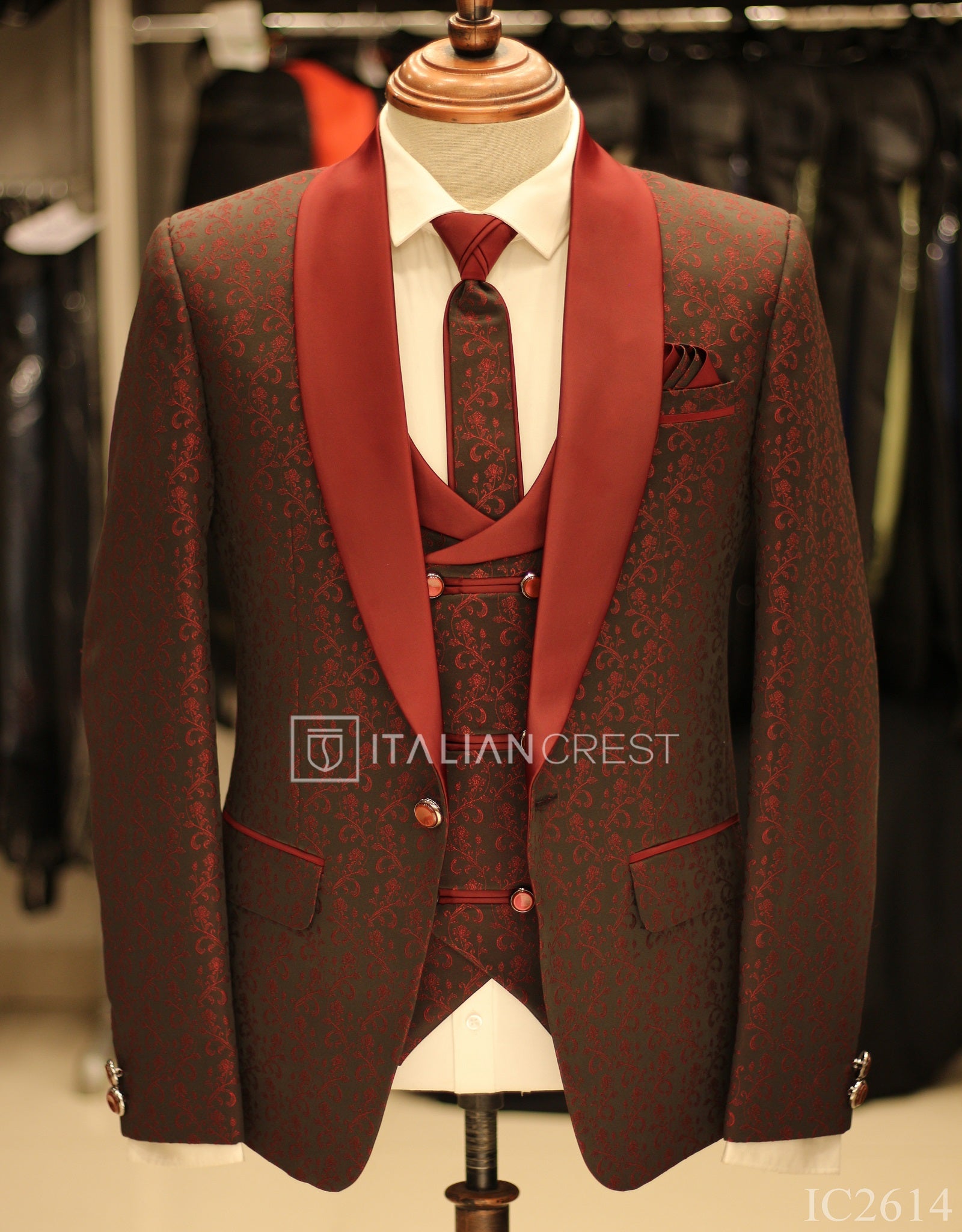 IC2614-5pc Wedding Suits