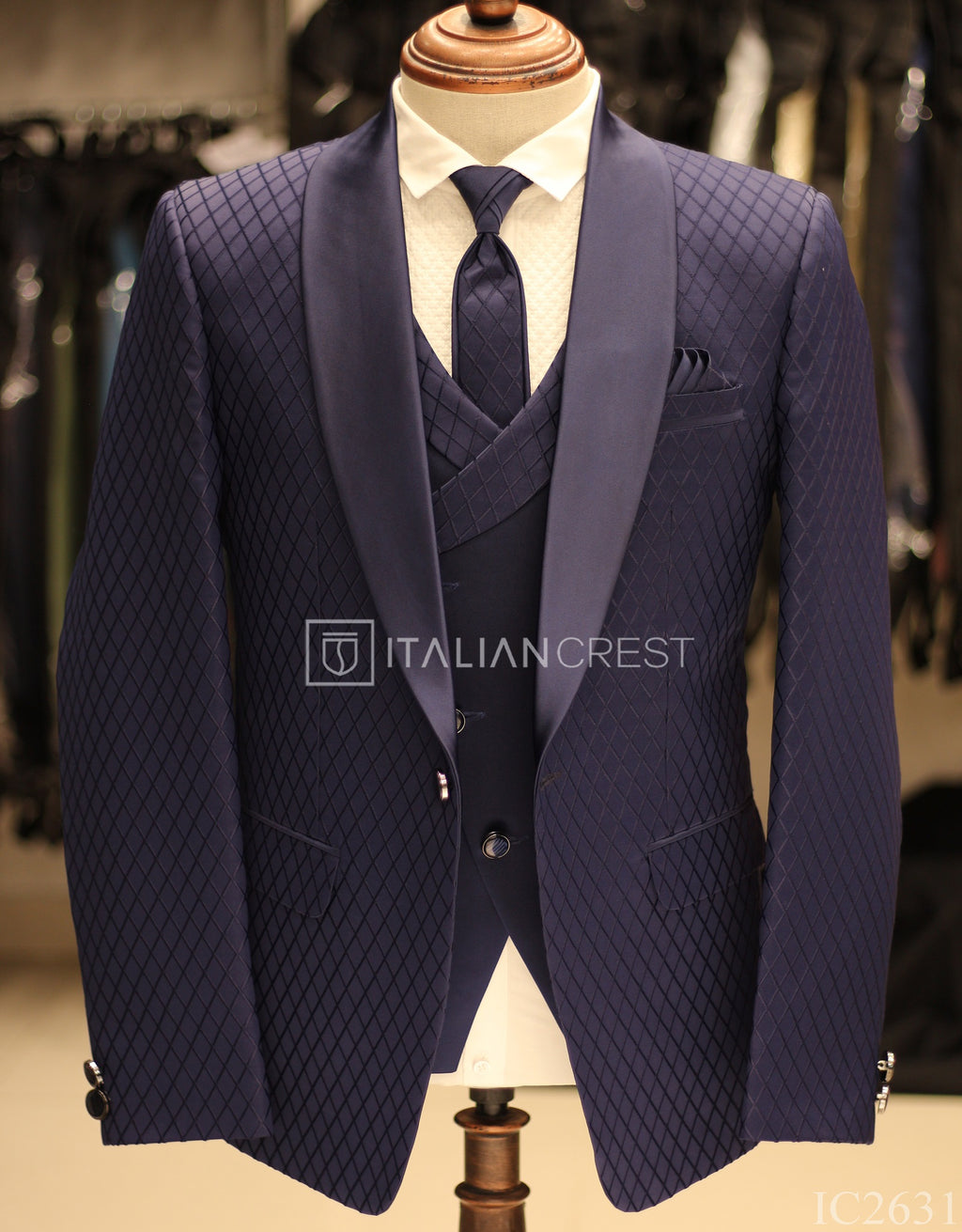 IC2631-5pc Wedding Suits