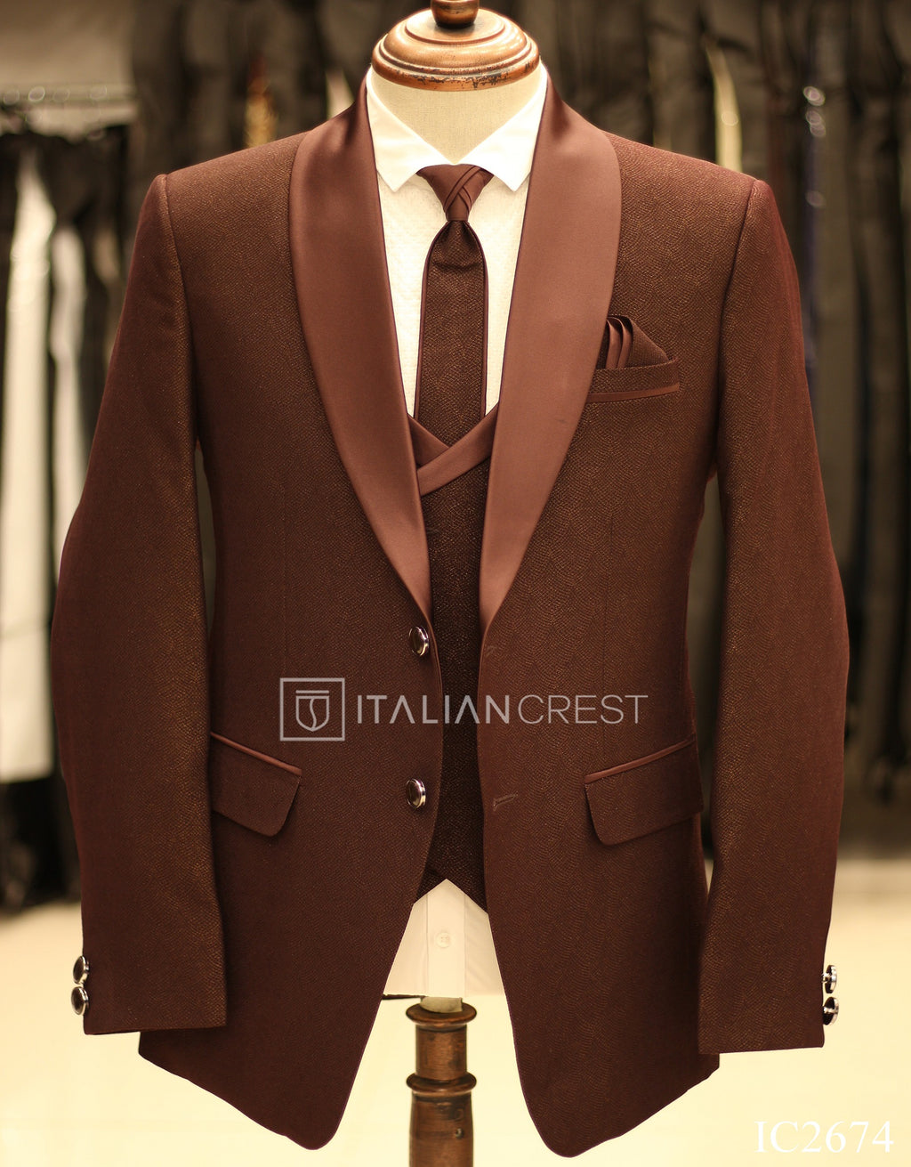 IC2674-5pc Wedding Suits