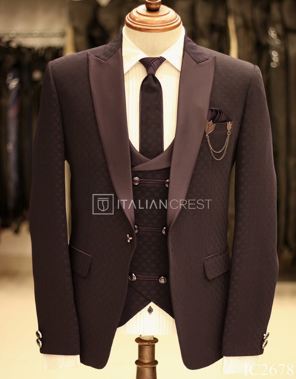 IC2678-5pc Wedding Suits