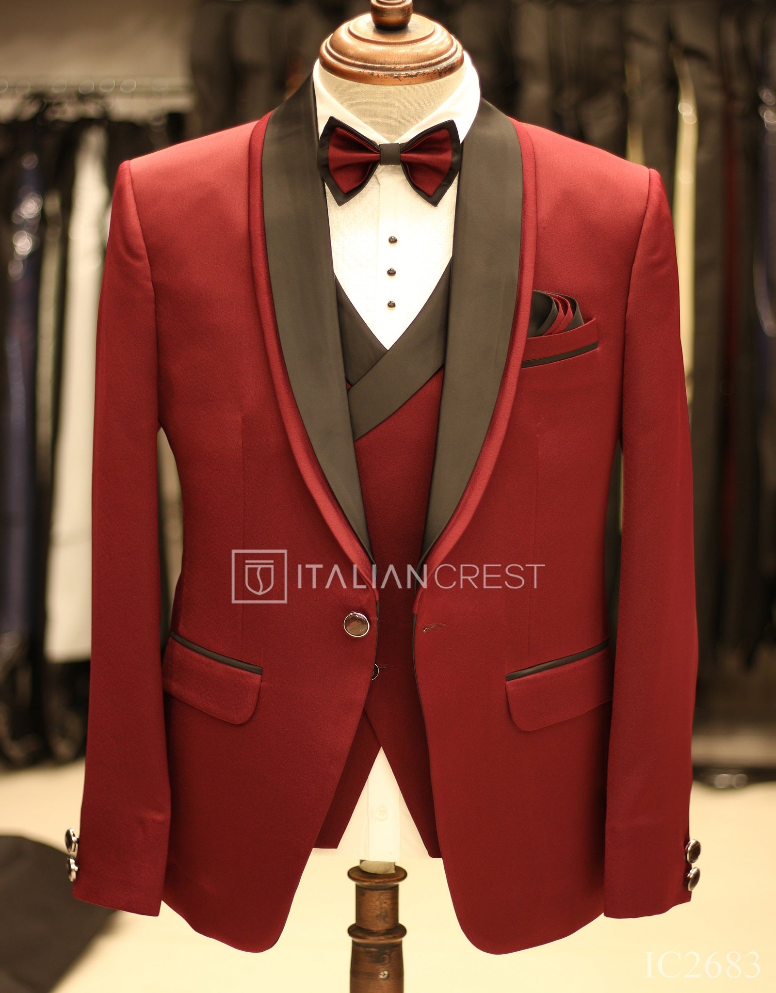 IC2683L-5pc Wedding Suits