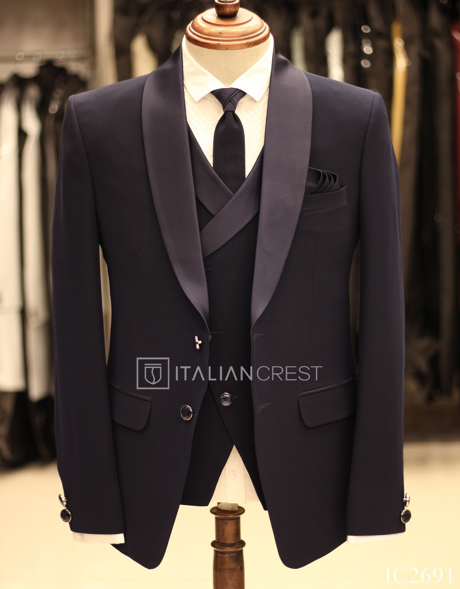 IC2691-5pc Wedding Suits