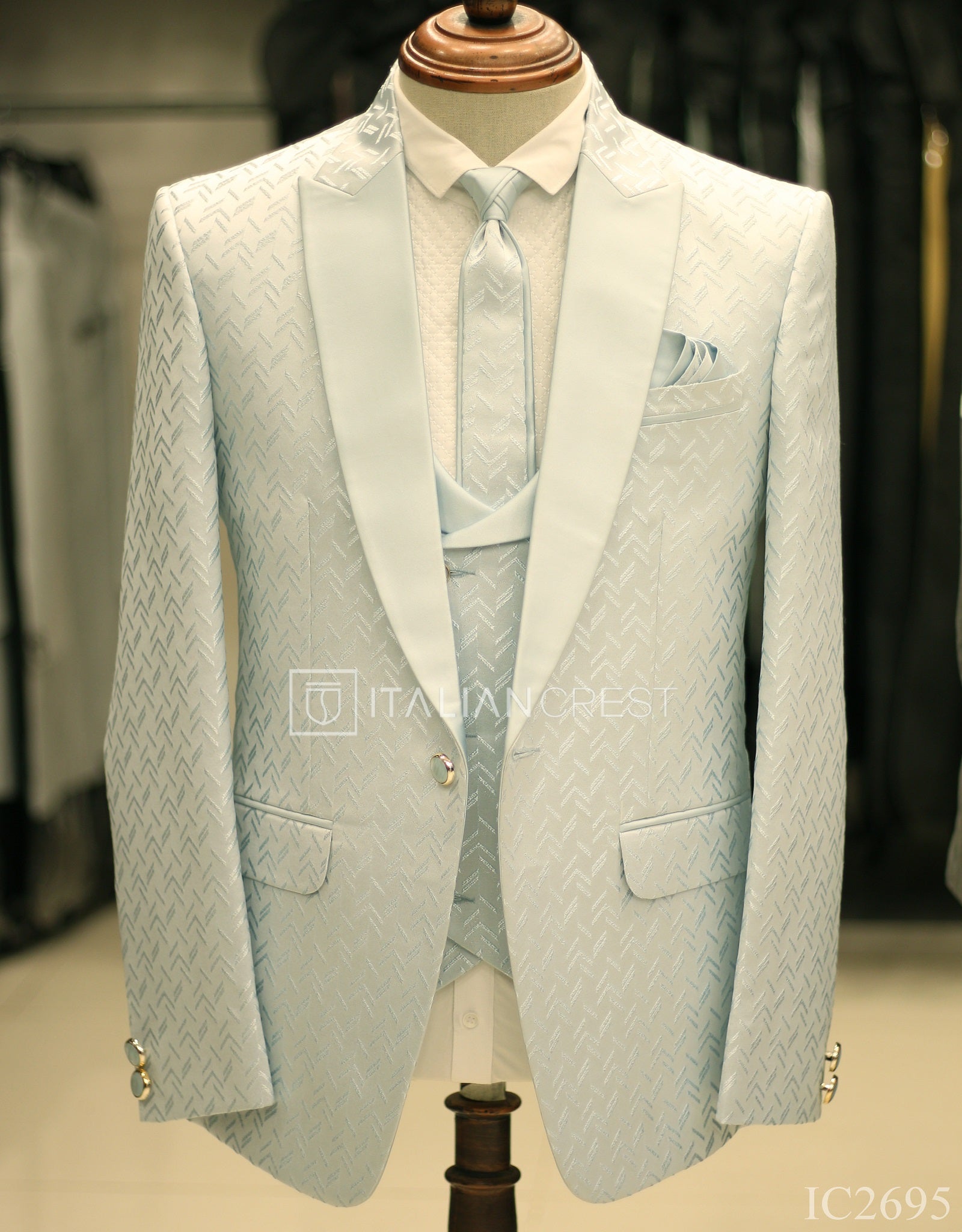 IC2695-5pc Wedding Suits