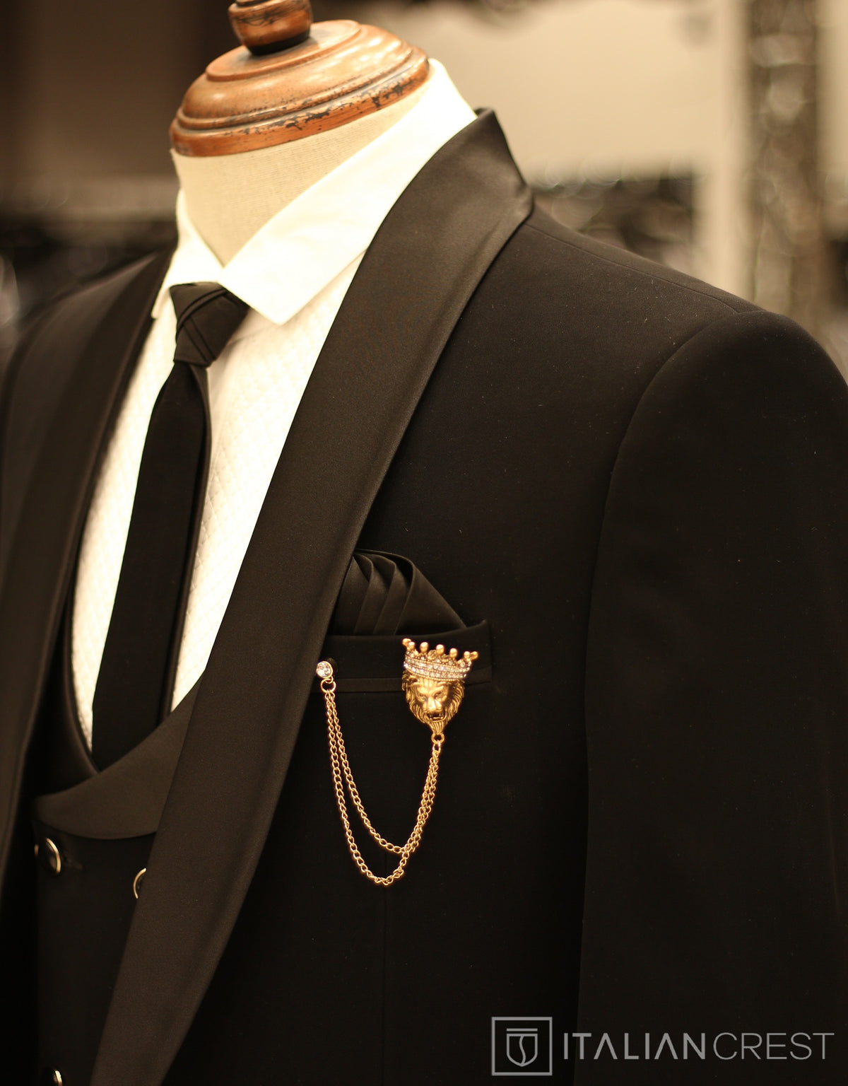 Black 5pc Wedding Suit