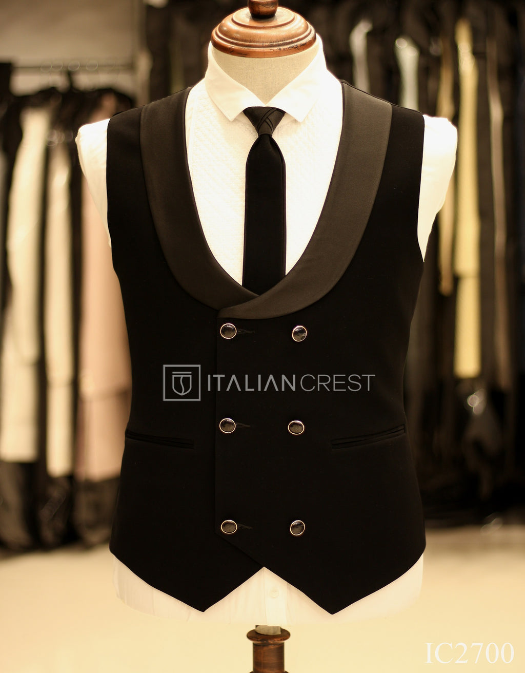 Black 5pc Wedding Suit