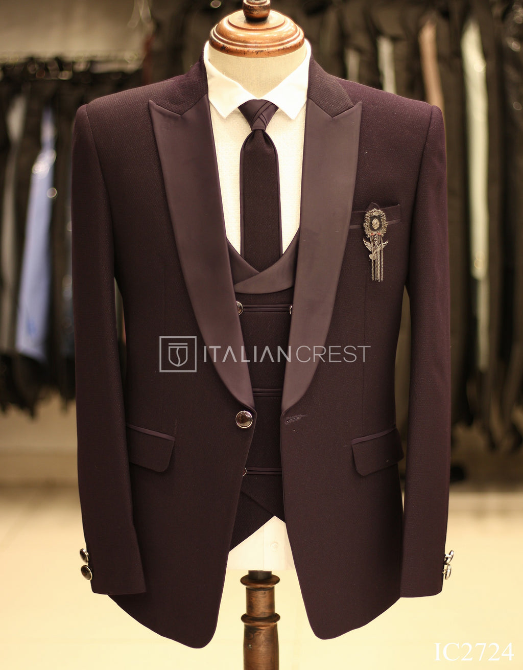 IC2724-5pc Wedding Suits