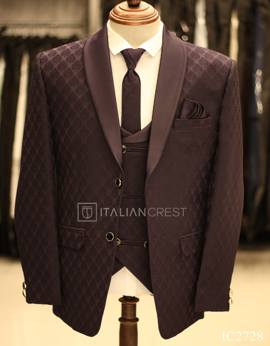 IC2728-5pc Wedding Suits