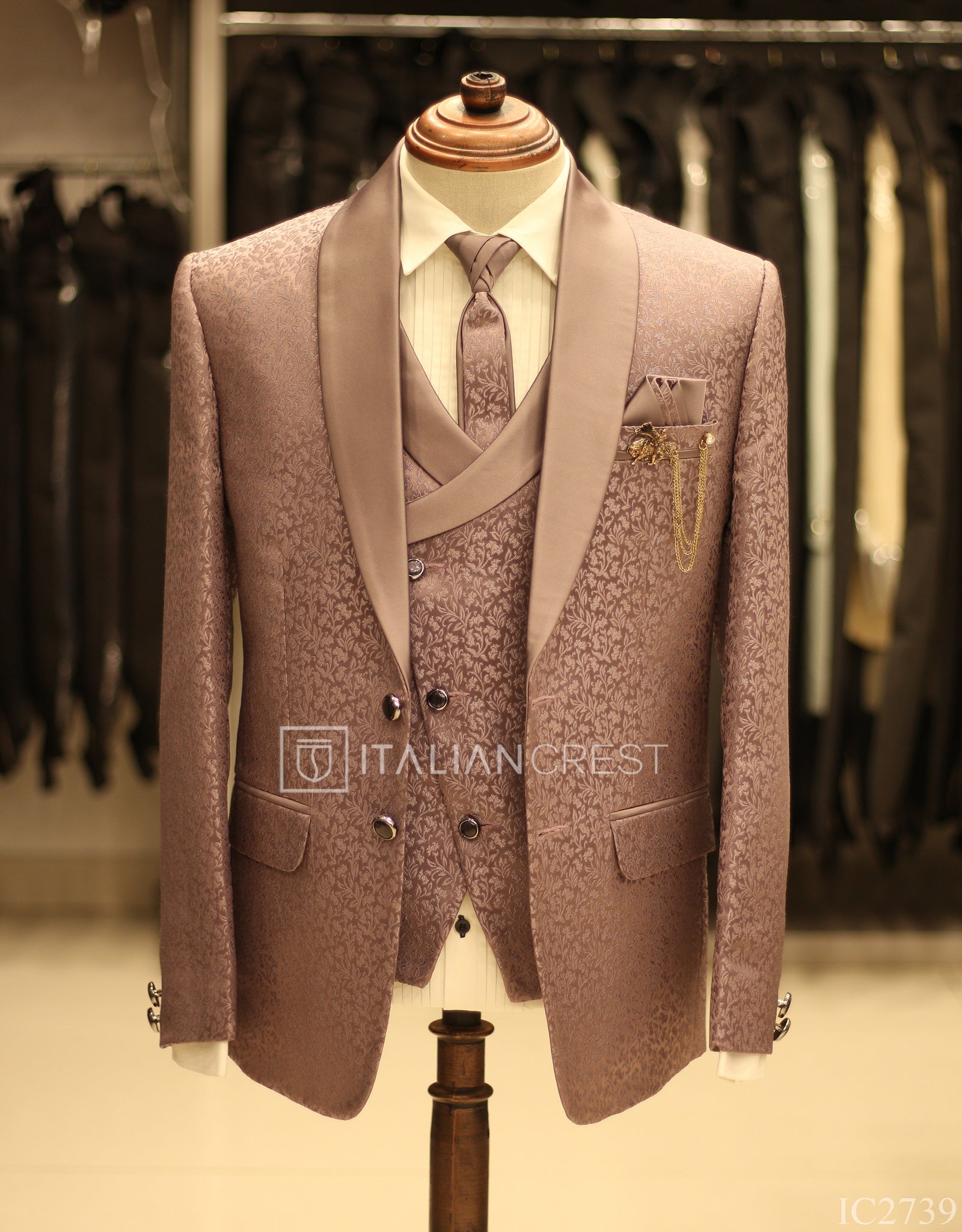 IC2739-5pc Wedding Suits