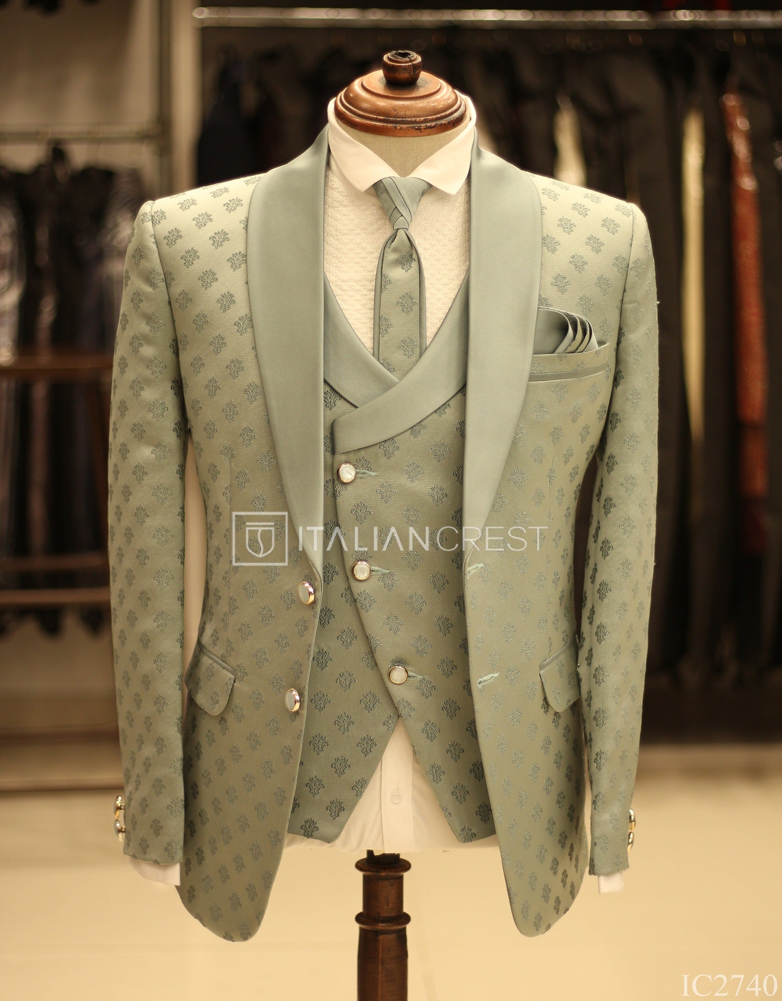 IC2740-5pc Wedding Suits