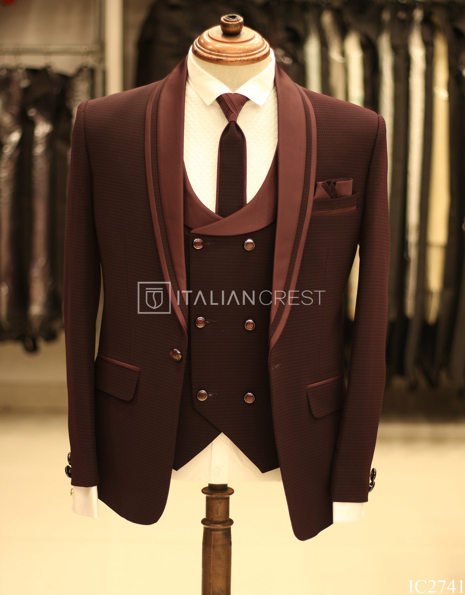 IC2741-5pc Wedding Suits