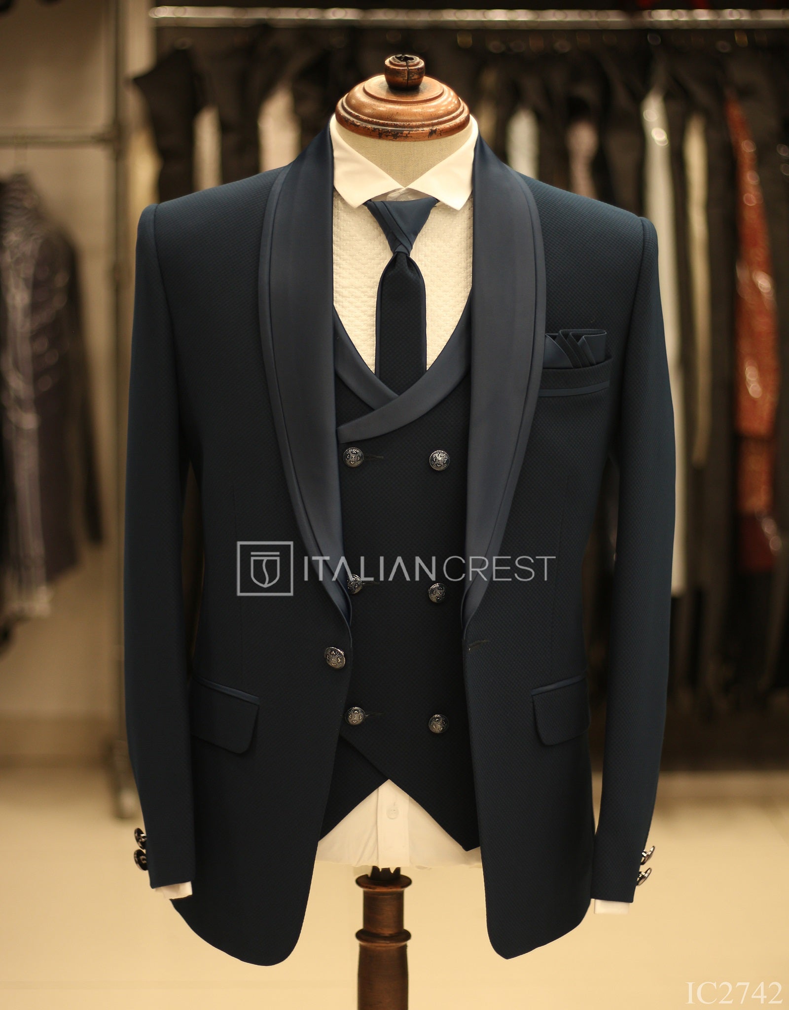 IC2742-5pc Wedding Suits