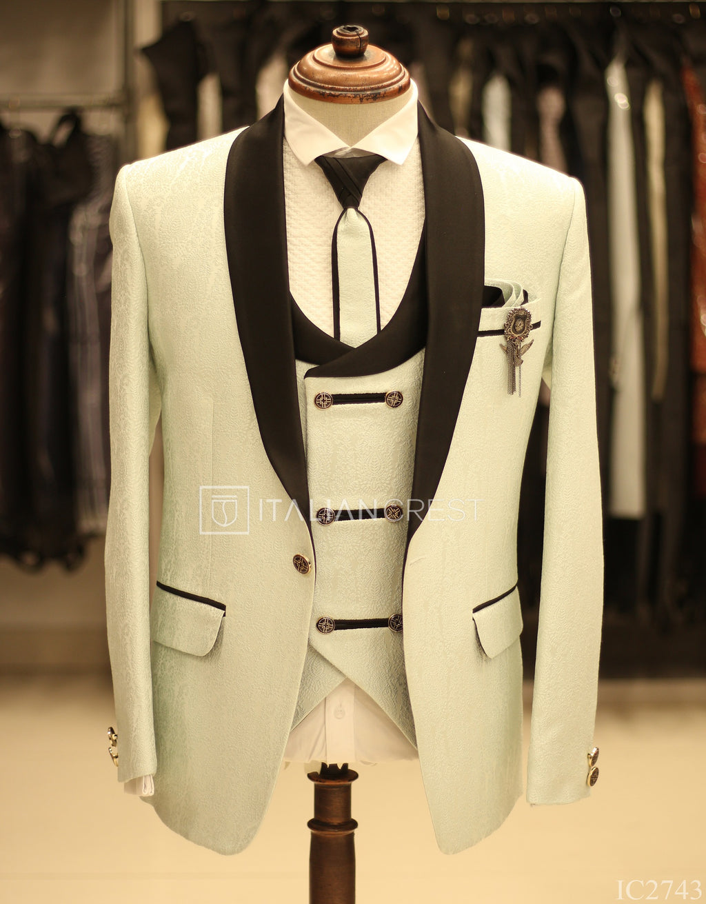 IC2743-5pc Wedding Suits