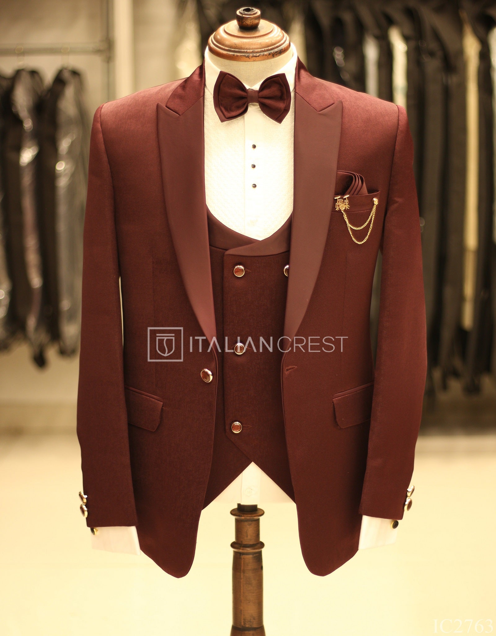 IC2763-5pc Wedding Suits
