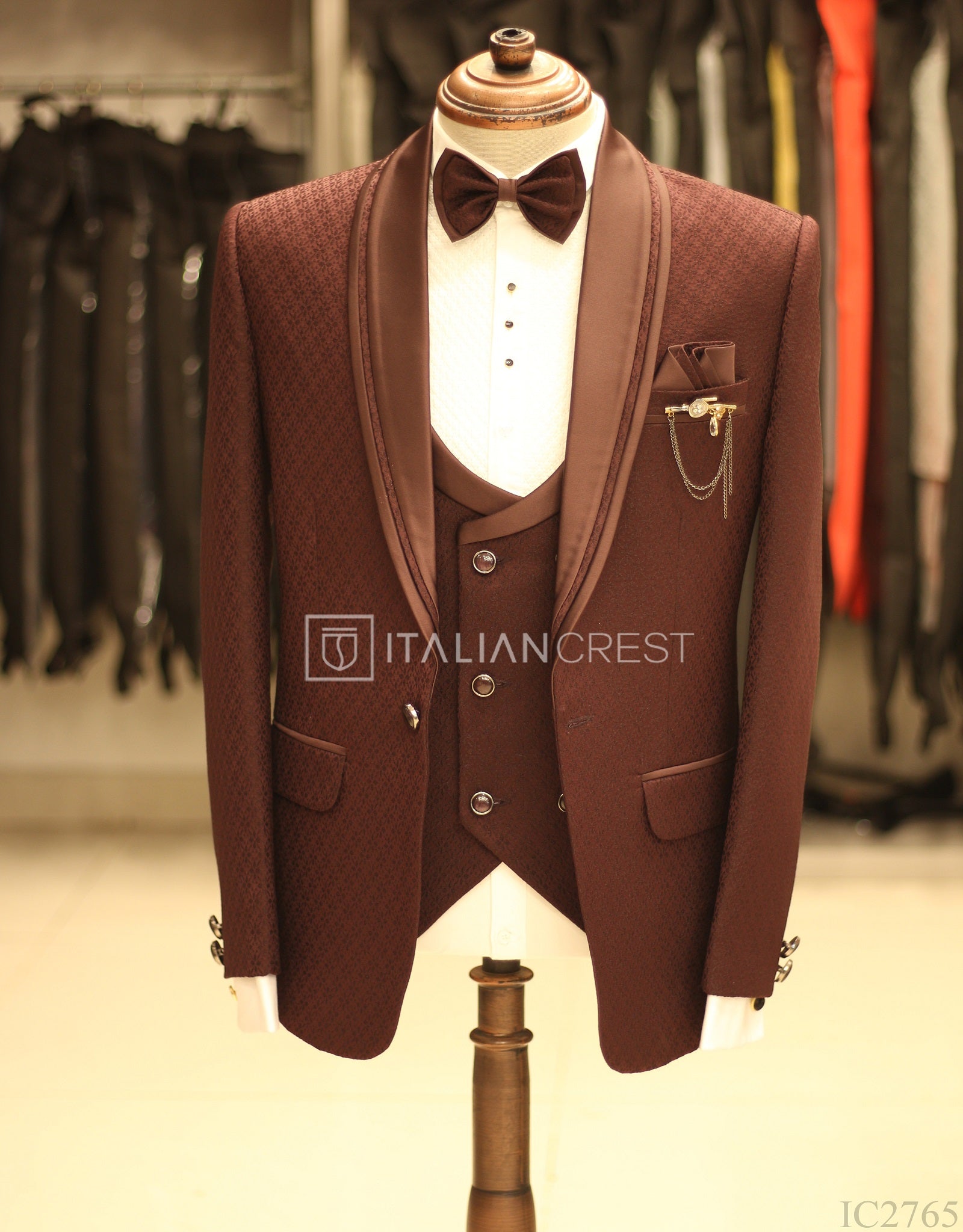 IC2765-5pc Wedding Suits