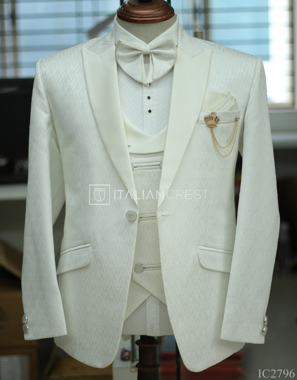 IC2796-5pc Wedding Suits