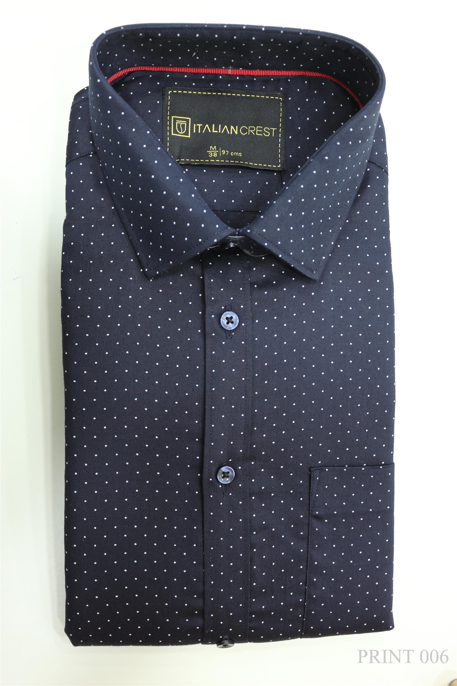 PRINT 006-Suit Shirt