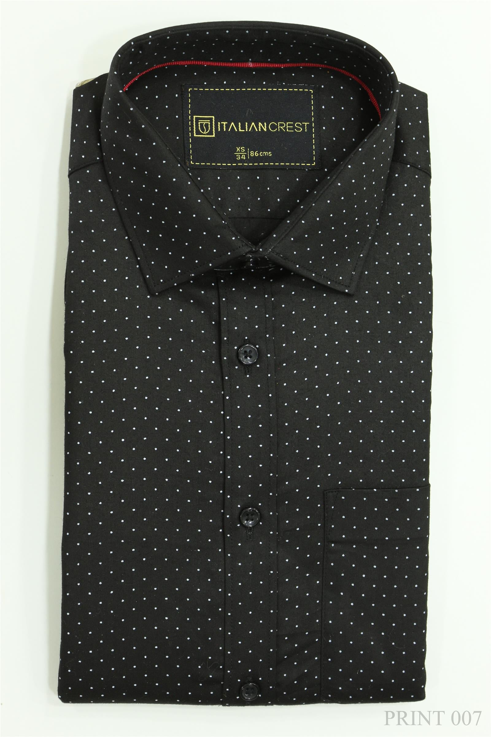 PRINT 007-Suit Shirt