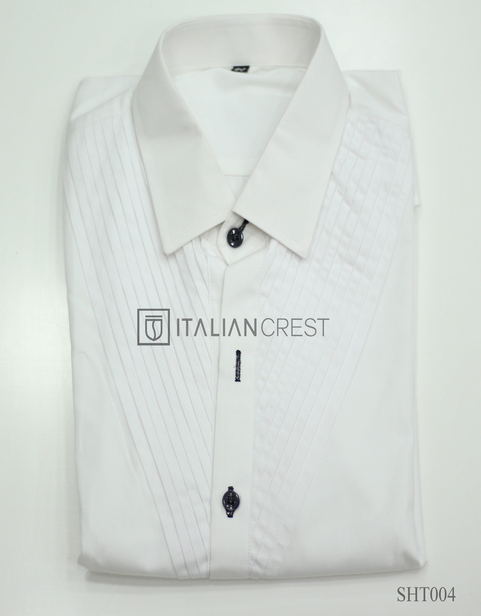 SHT004-Tuxedo/Pleat Shirt