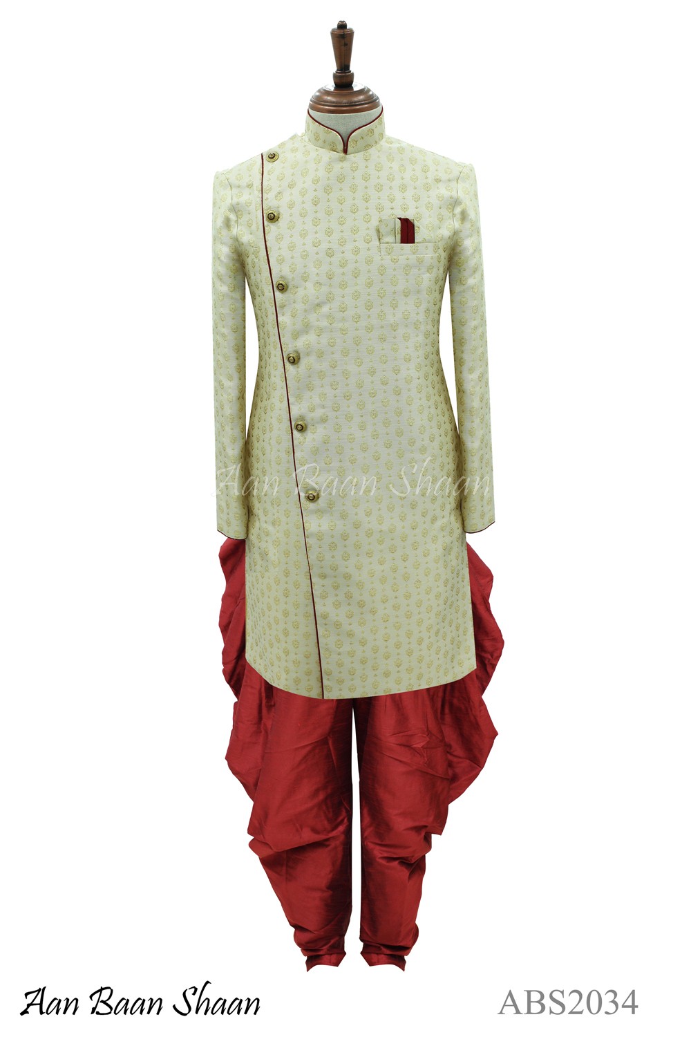 ABS2034-INDO WESTERN SET