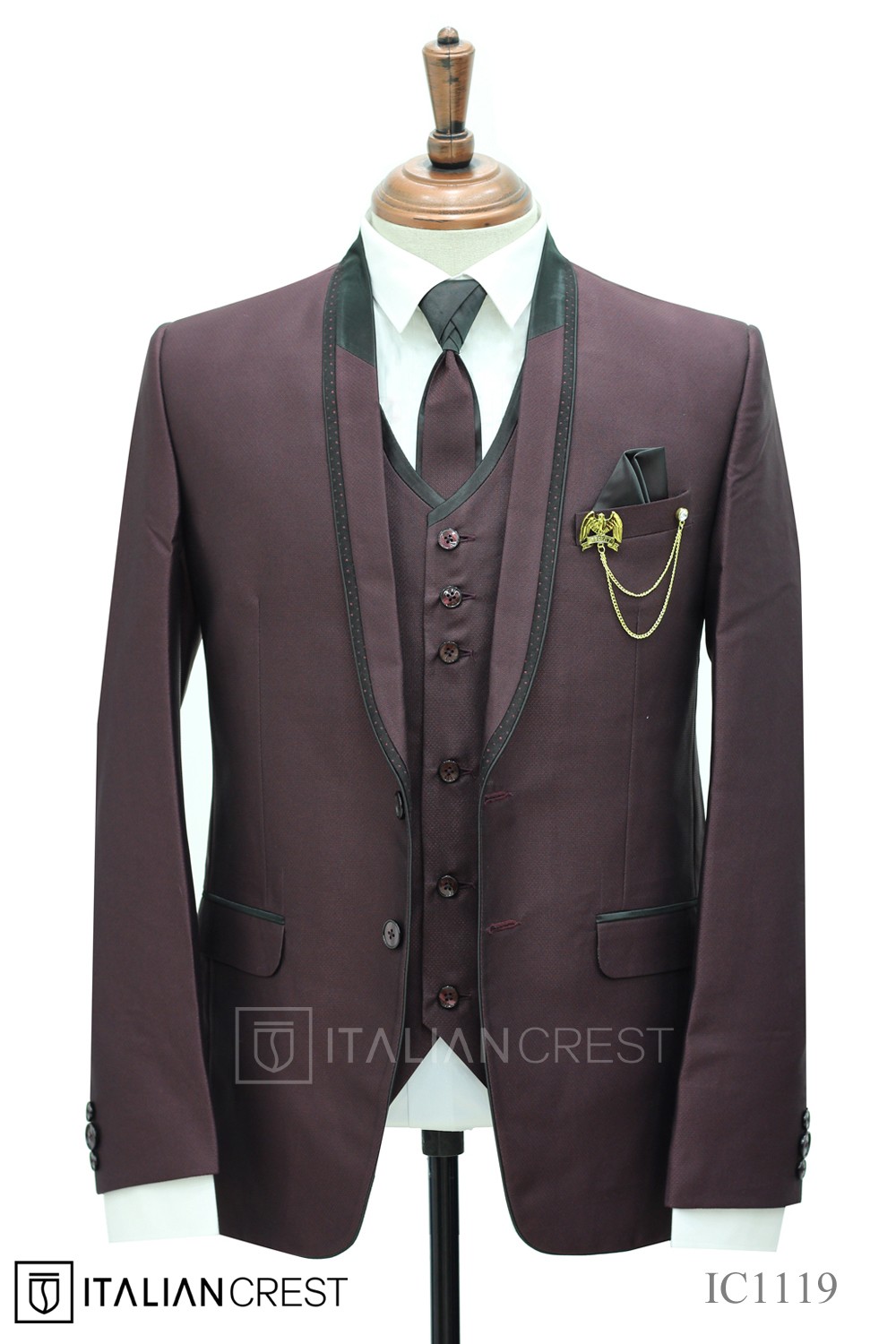IC1119-5PC WEDDING SUITS