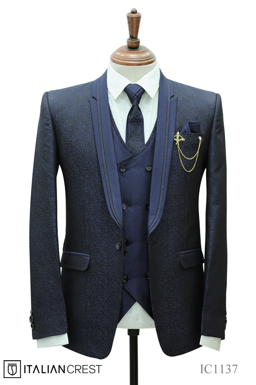 IC1137-5PC WEDDING SUITS