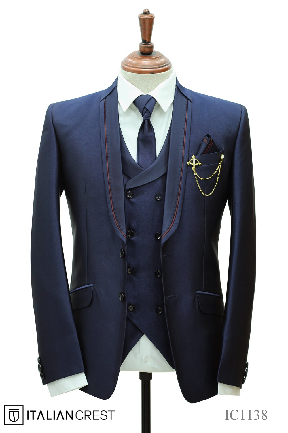 IC1138-5PC WEDDING SUITS