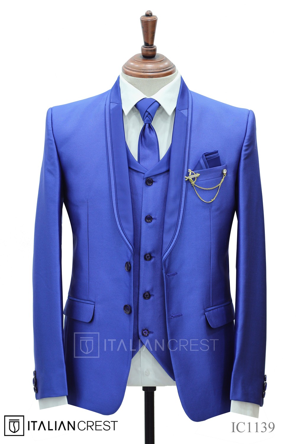 IC1139-5PC WEDDING SUITS