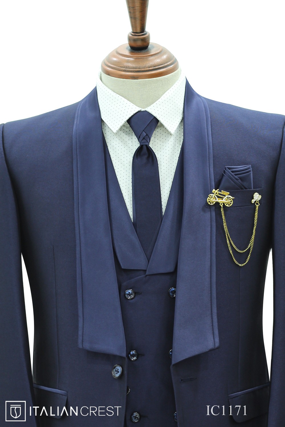 IC1171-5PC WEDDING SUITS