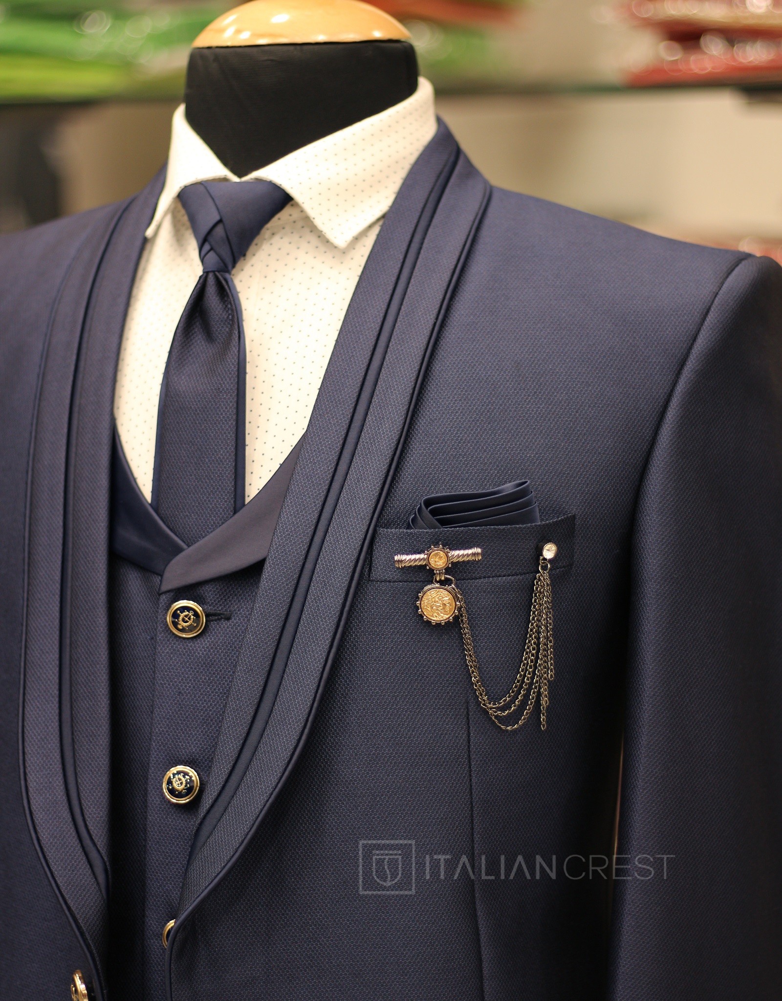 IC1193-5PC WEDDING SUITS
