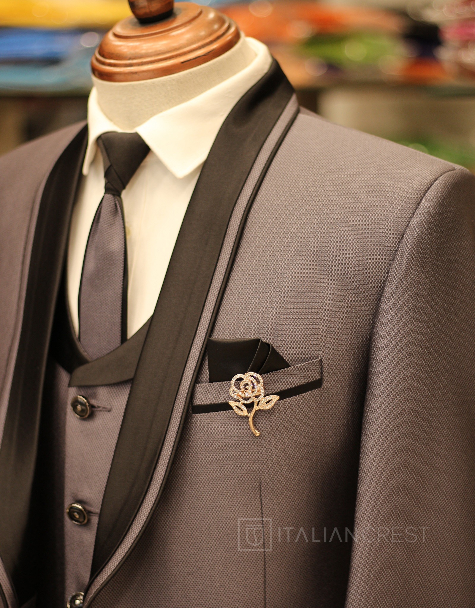 IC1197-5PC WEDDING SUITS
